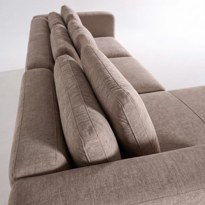 Ecksofa 4-Sitzer mit linker Ottomane – Miro