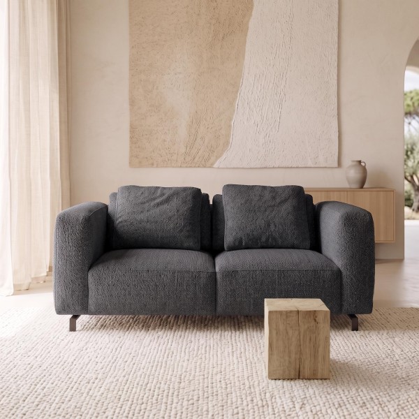 Modernes 3-Sitzer-Stoffsofa – Miro