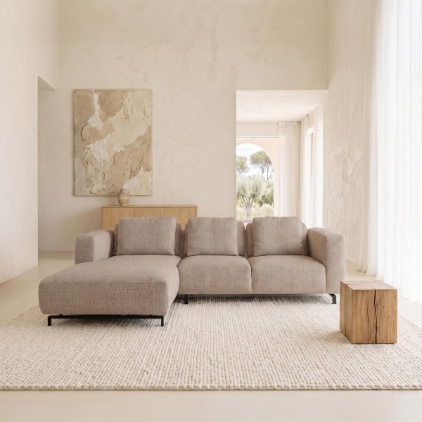 Ecksofa 4-Sitzer mit linker Ottomane – Miro