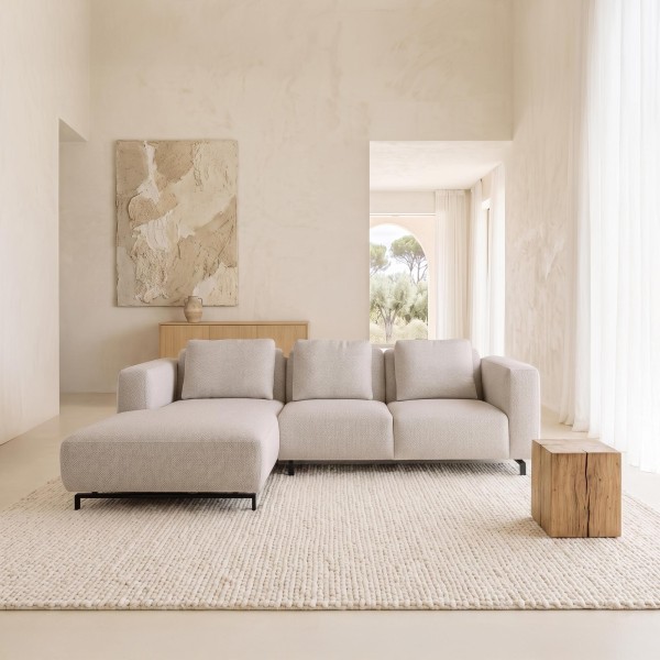Ecksofa 4-Sitzer mit linker Ottomane – Miro