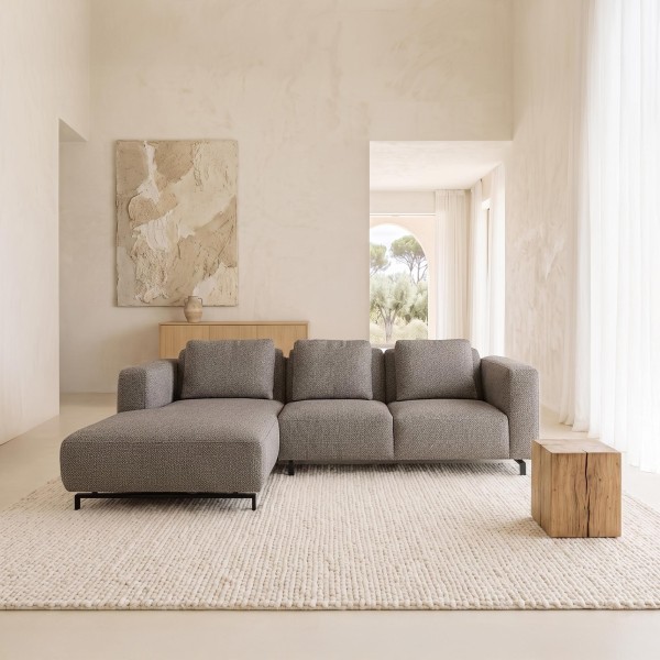 Ecksofa 4-Sitzer mit linker Ottomane – Miro