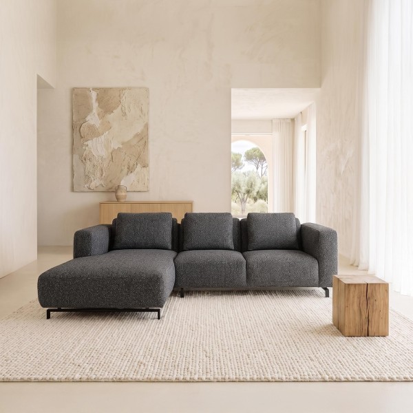 Ecksofa 4-Sitzer mit linker Ottomane – Miro