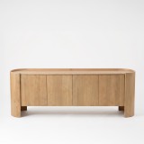Sideboard aus massivem Eichenholz 210 cm - Lago