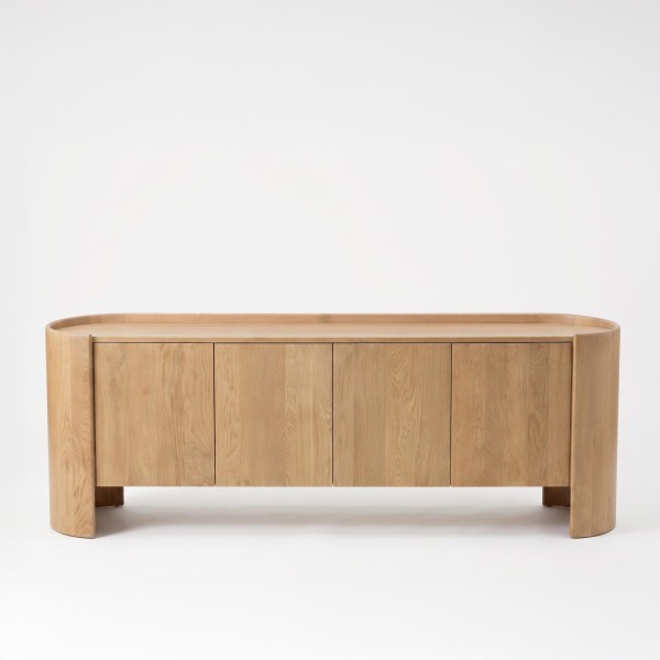 Sideboard aus massivem Eichenholz 210 cm - Lago