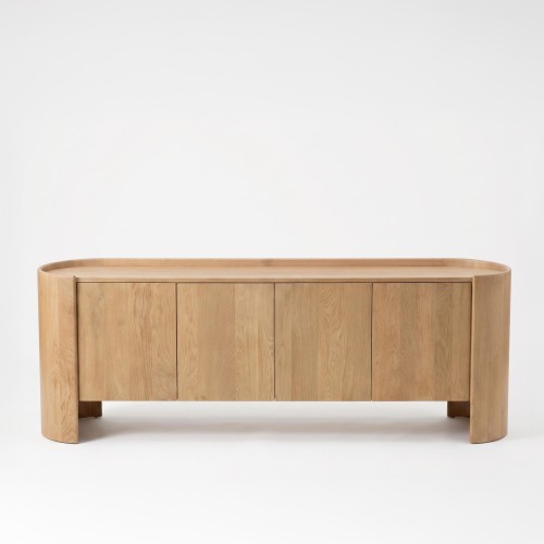 Sideboard aus massivem Eichenholz 210 cm - Lago