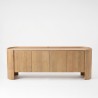 Sideboard aus massivem Eichenholz 210 cm - Lago
