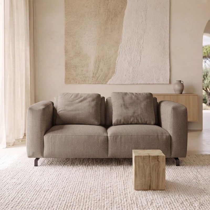 Modernes 3-Sitzer-Stoffsofa – Miro