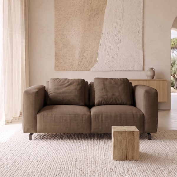 Modernes 3-Sitzer-Stoffsofa – Miro