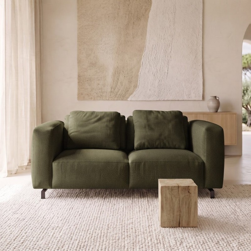 Modernes 3-Sitzer-Stoffsofa – Miro