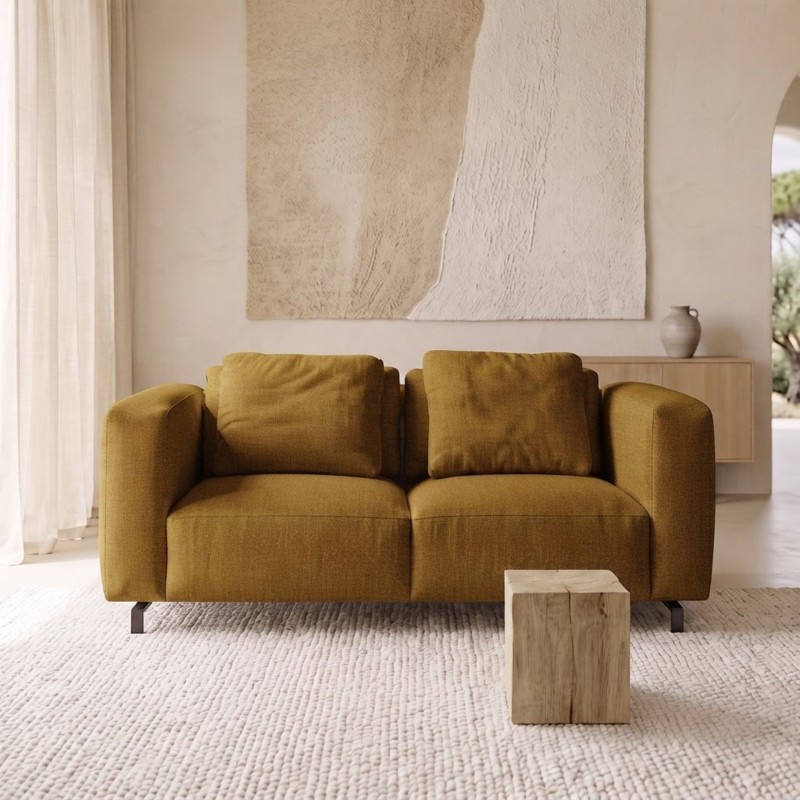Modernes 3-Sitzer-Stoffsofa – Miro