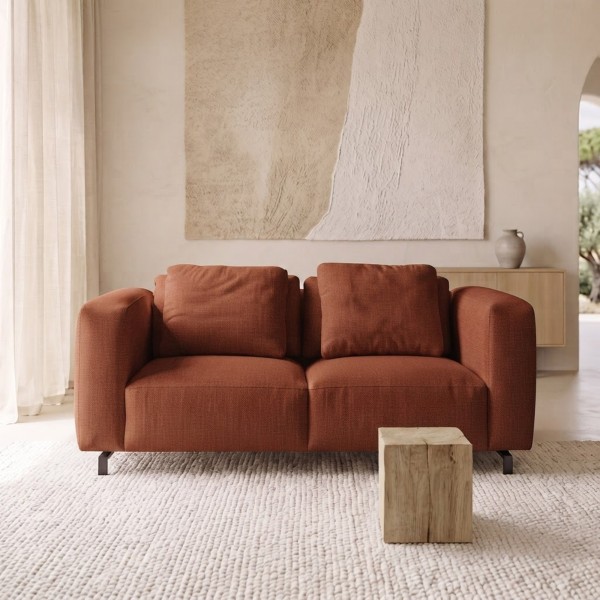 Modernes 3-Sitzer-Stoffsofa – Miro