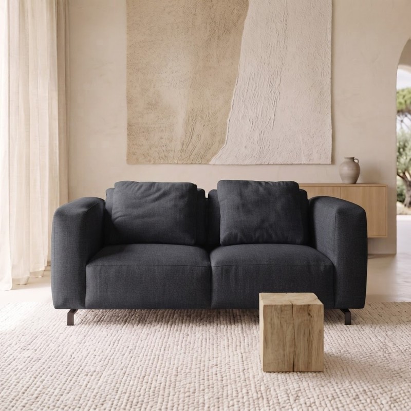 Modernes 3-Sitzer-Stoffsofa – Miro