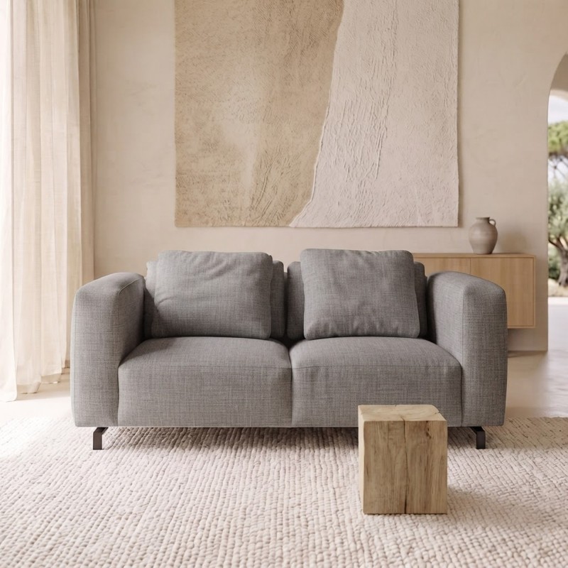 Modernes 3-Sitzer-Stoffsofa – Miro