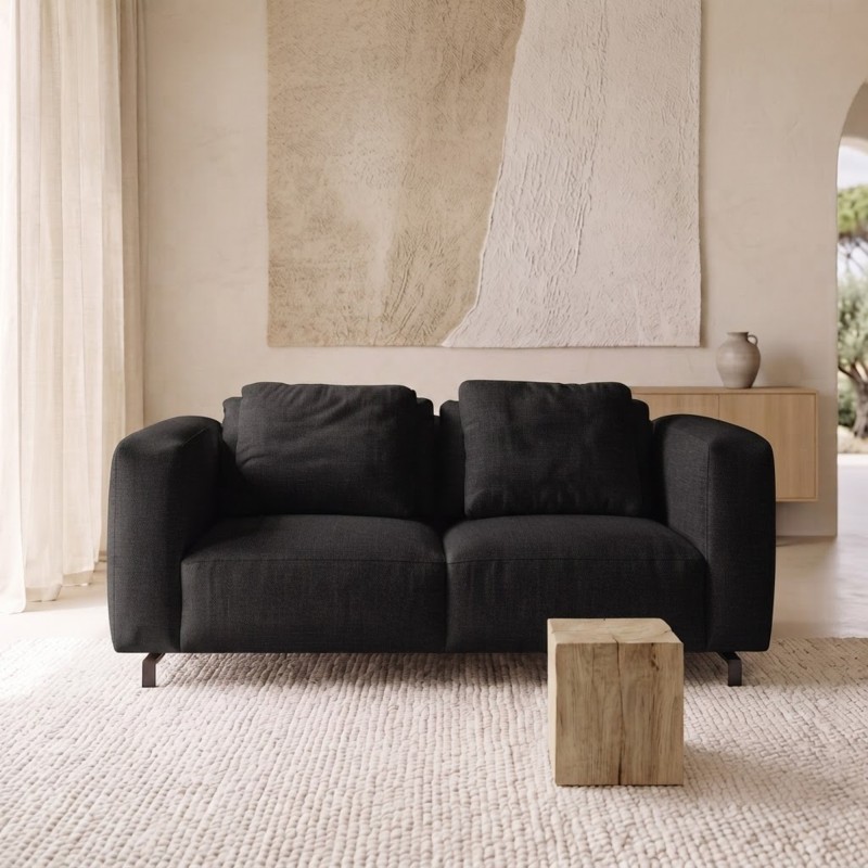 Modernes 3-Sitzer-Stoffsofa – Miro