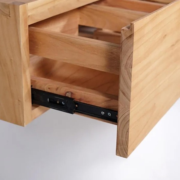 Wandhängender Waschtischunterschrank aus Massivholz - Trinity
