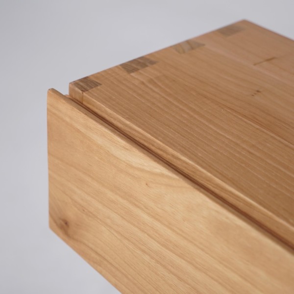 Wandhängender Waschtischunterschrank aus Massivholz - Trinity
