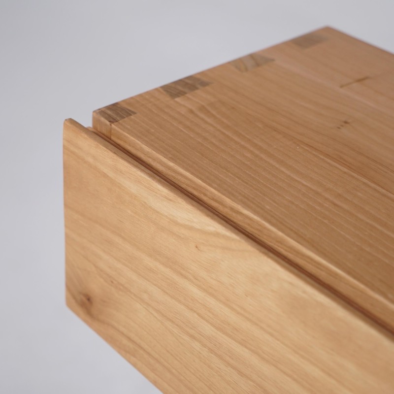 Wandhängender Waschtischunterschrank aus Massivholz - Trinity