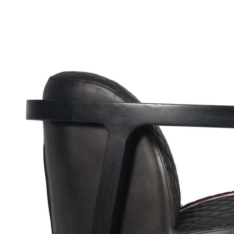 Clubsessel aus Echtleder - Racing Design