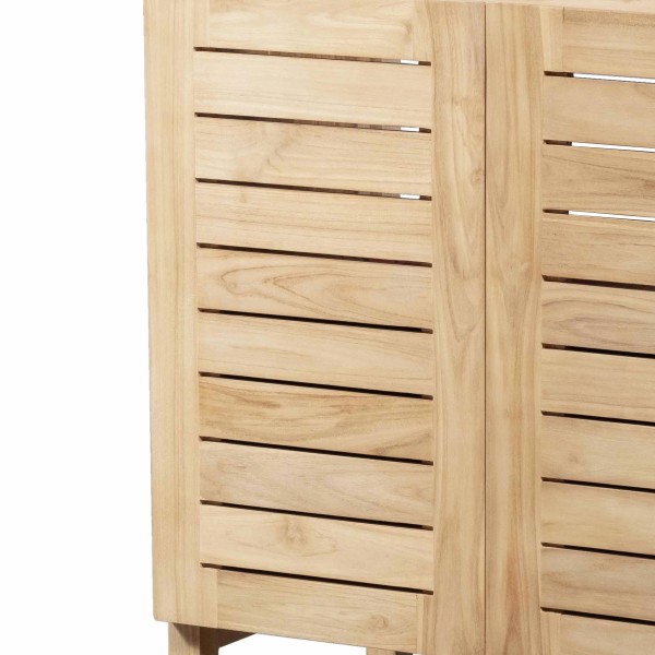 Badezimmermöbel aus massivem Teakholz 80 cm - Mentari