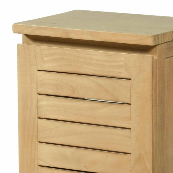 Gäste-WC-Waschtischunterschrank aus Massivholz - Mentari