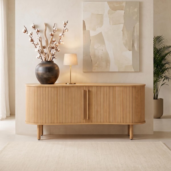 Modernes Sideboard aus Eichenholz 160 cm - Noji