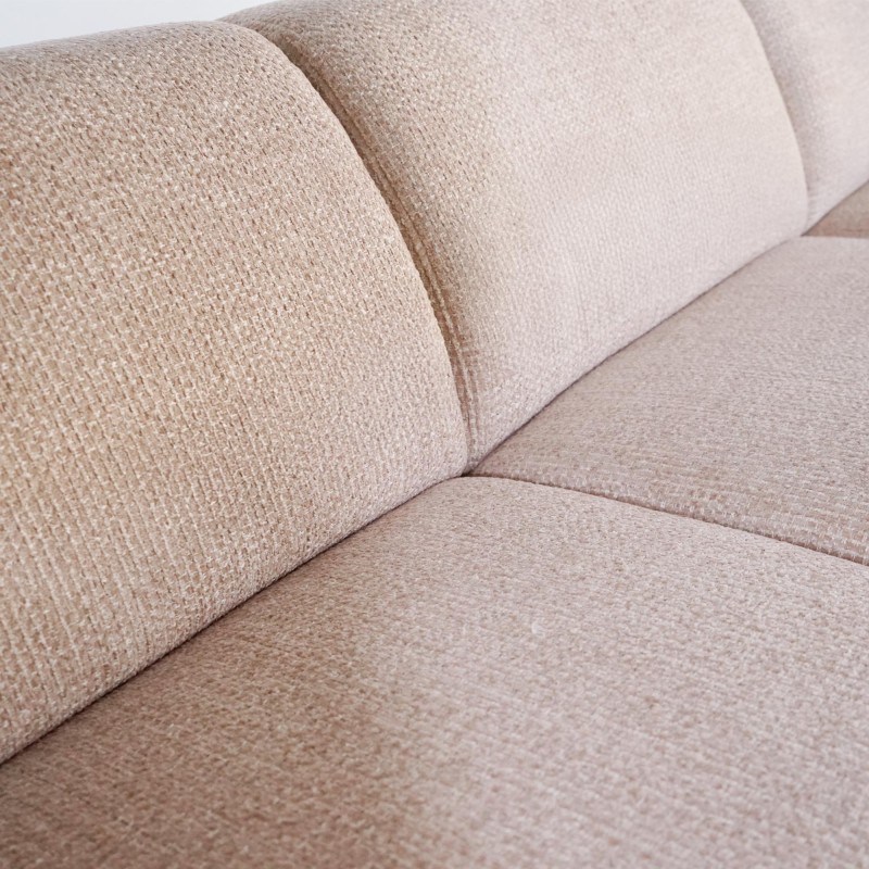 5-Sitzer-Ecksofa aus Stoff mit Recamiere rechts - Viana