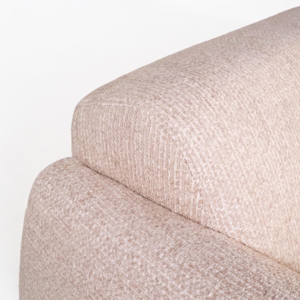 5-Sitzer-Ecksofa aus Stoff mit Recamiere rechts - Viana