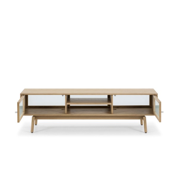 TV-Möbel aus natürlichem Eichenholz 160 cm - Elin