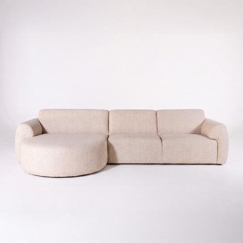 5-Sitzer-Ecksofa aus Stoff mit Recamiere links - Viana