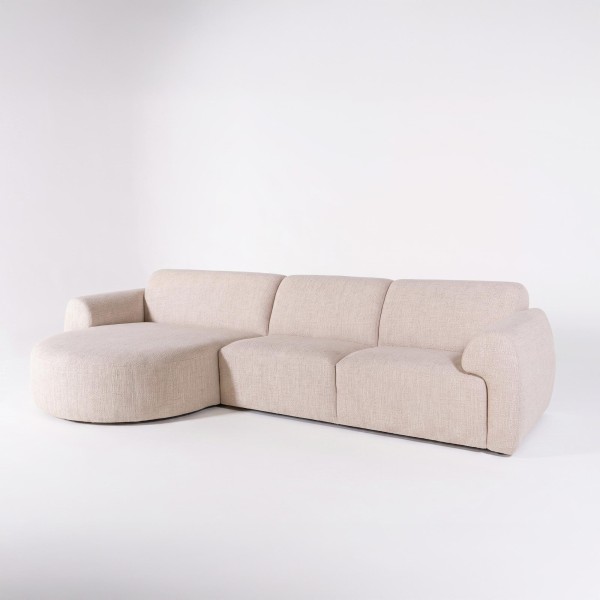 5-Sitzer-Ecksofa aus Stoff mit Recamiere links - Viana