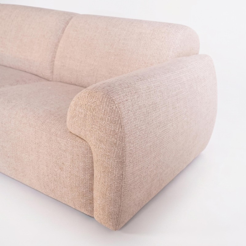 5-Sitzer-Ecksofa aus Stoff mit Recamiere links - Viana
