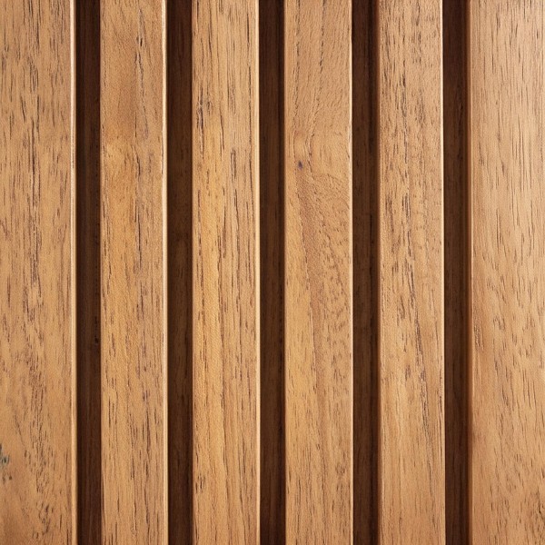 Badezimmerspiegel zur Wandmontage aus Teakholz - Amaya