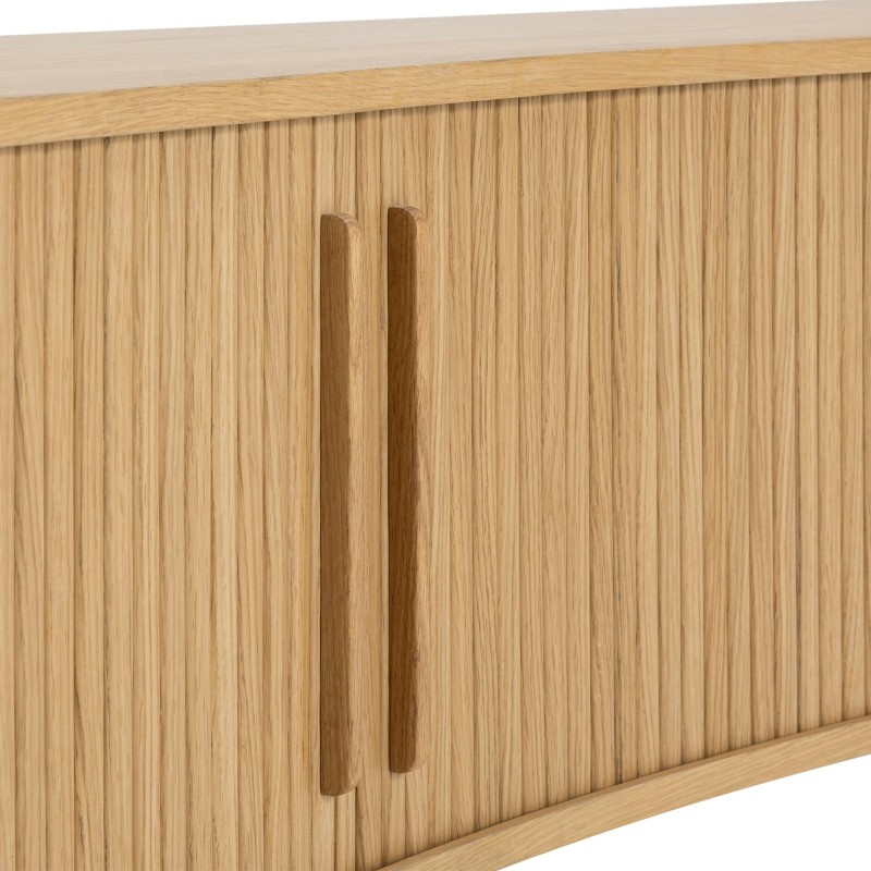 Design-TV-Möbel aus Eichenholz 210 cm - Noji