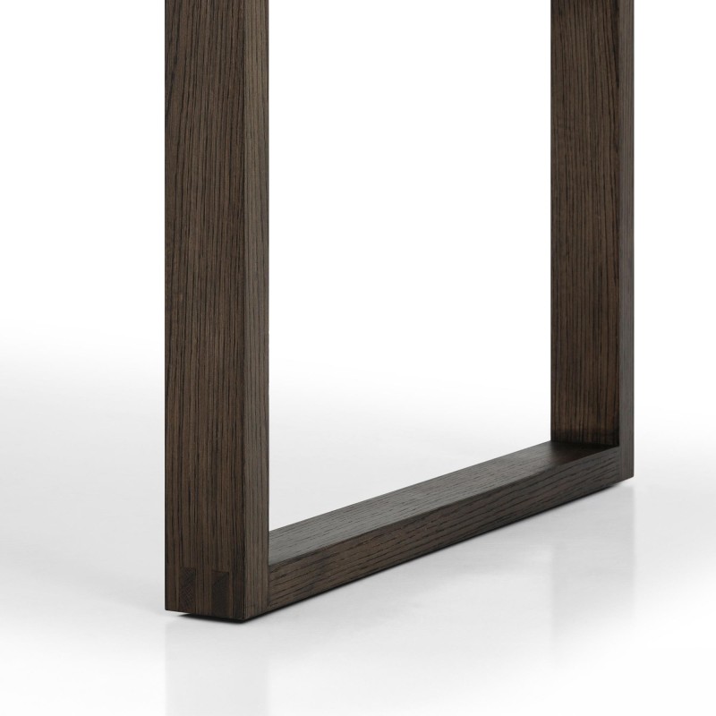 Esstisch aus dunklem Eichenholz 220 cm - Oria