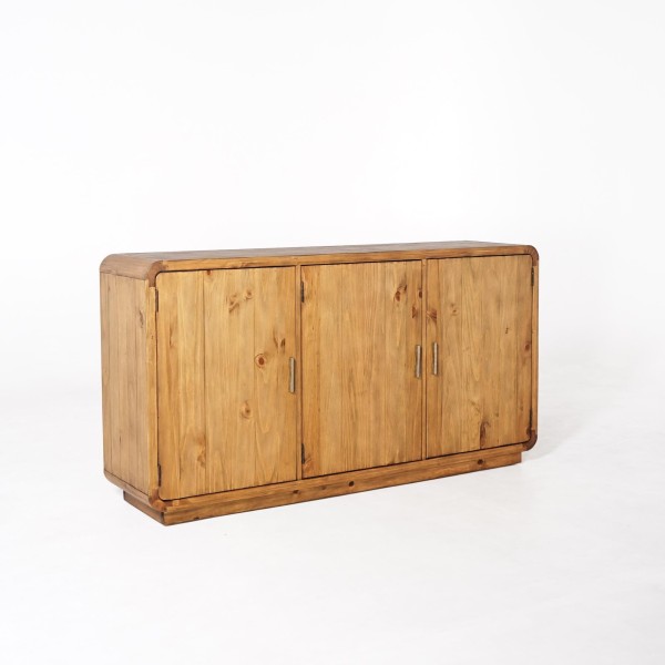 Sideboard aus massivem Kiefernholz natur 160 cm - Valdora