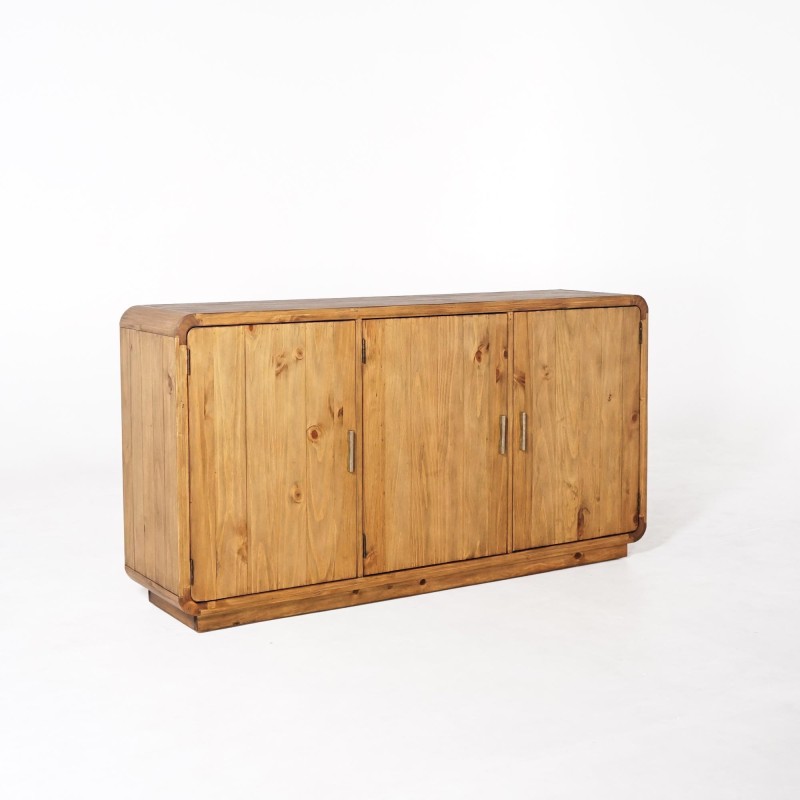 Sideboard aus massivem Kiefernholz natur 160 cm - Valdora