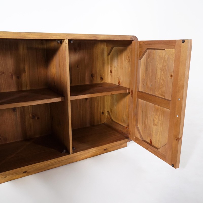Sideboard aus massivem Kiefernholz natur 160 cm - Valdora