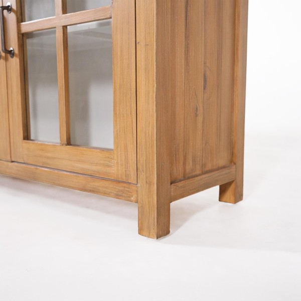 Sideboard aus massivem Kiefernholz natur 210 cm - Ashford