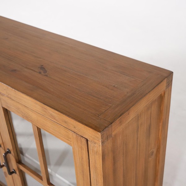 Sideboard aus massivem Kiefernholz natur 210 cm - Ashford