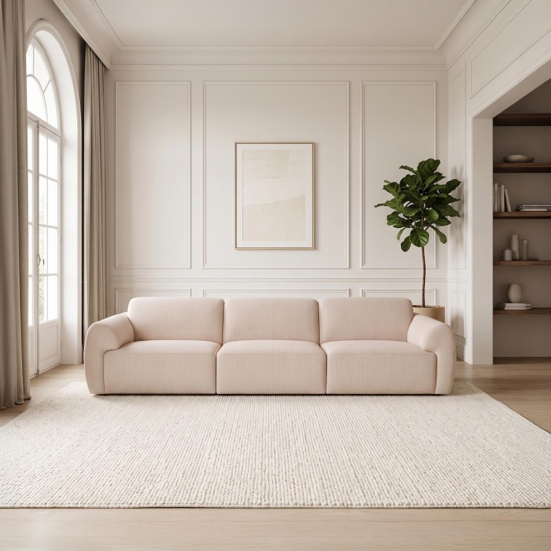 Komfortables 4-Sitzer-Sofa aus Stoff - Viana