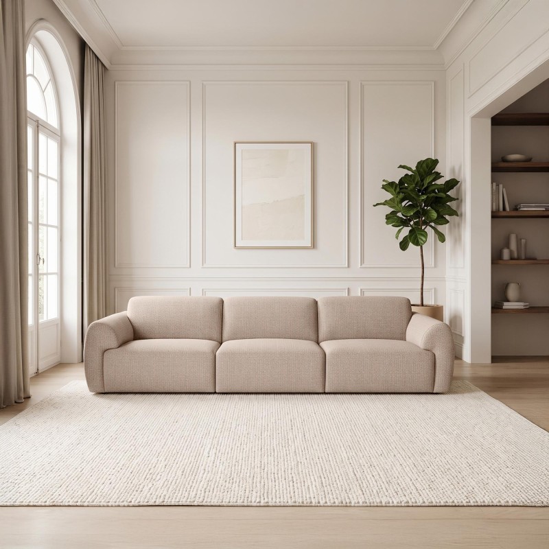 Komfortables 4-Sitzer-Sofa aus Stoff - Viana