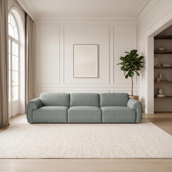 Komfortables 4-Sitzer-Sofa aus Stoff - Viana