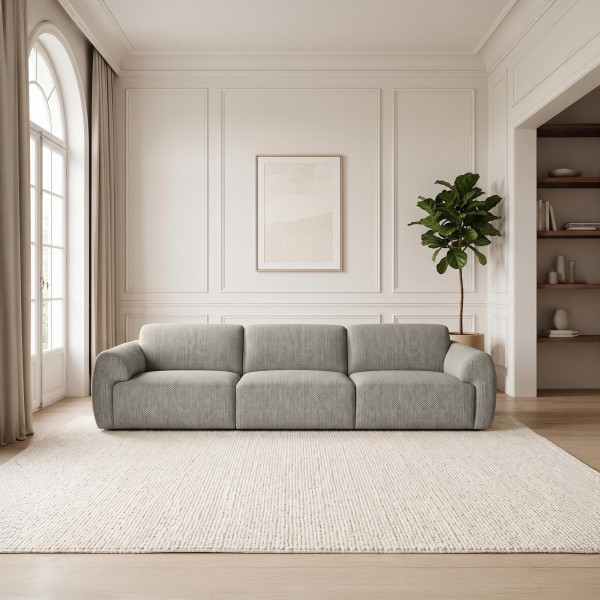 Komfortables 4-Sitzer-Sofa aus Stoff - Viana