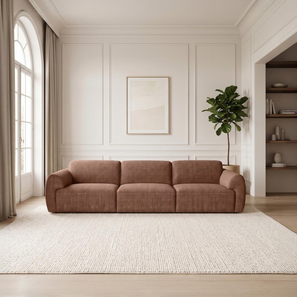 Komfortables 4-Sitzer-Sofa aus Stoff - Viana