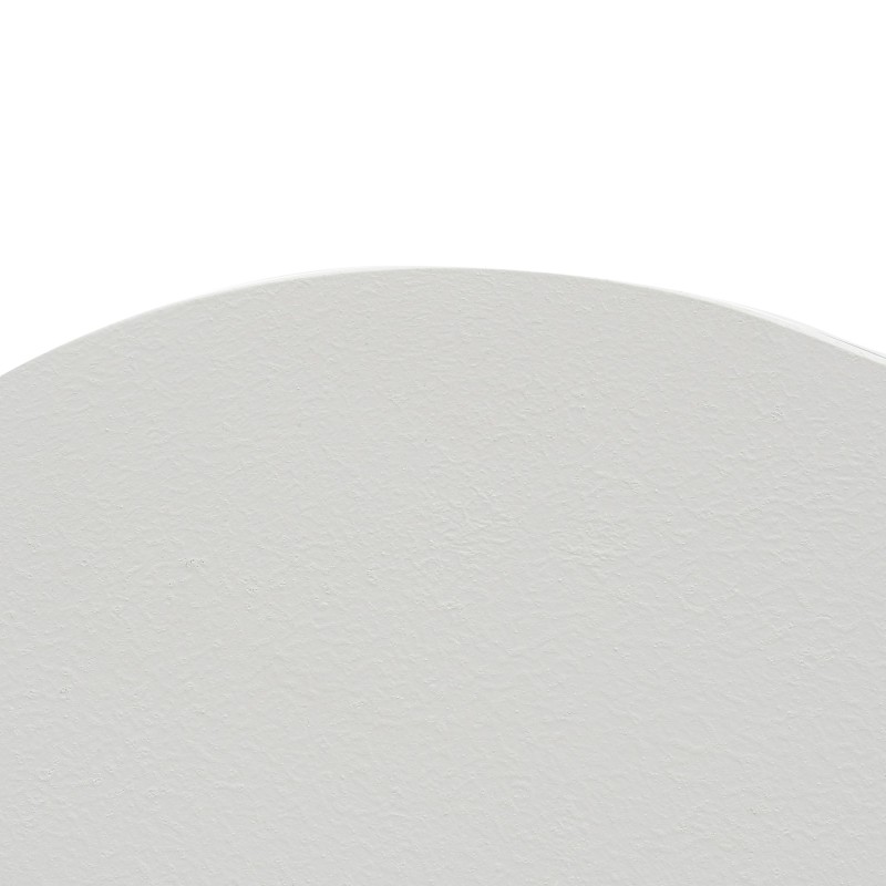 Weißer Design-Couchtisch aus Verbundmarmor - Arco