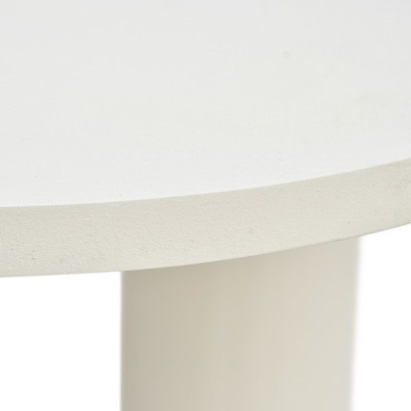Weißer Design-Couchtisch aus Verbundmarmor - Arco