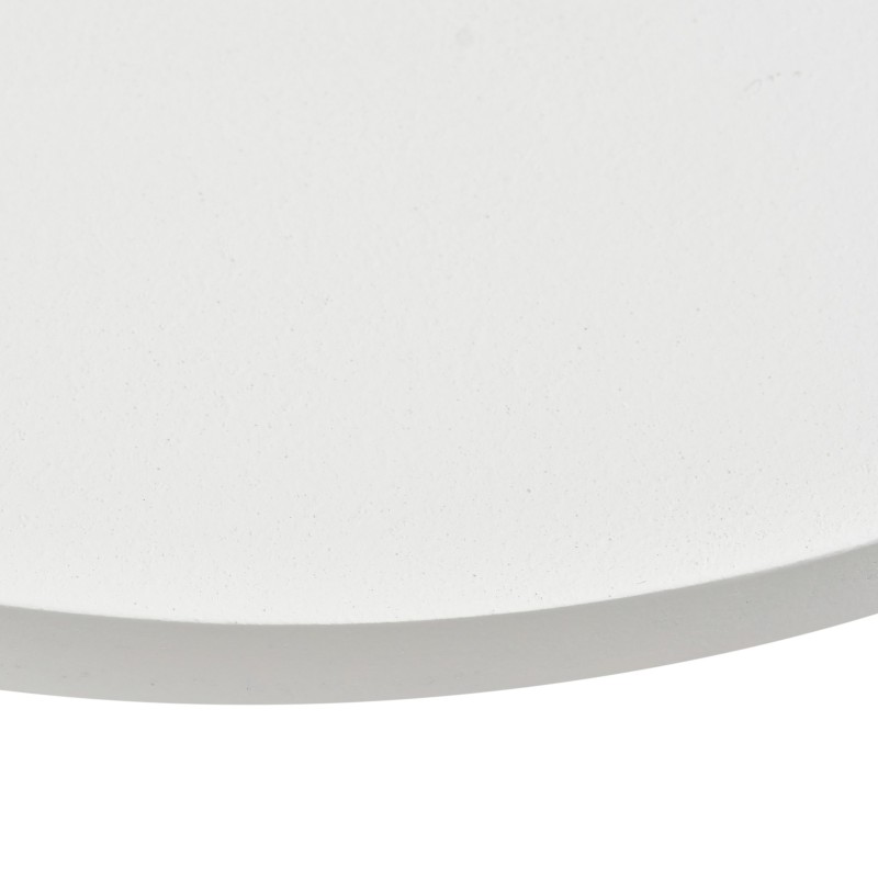 Weißer Design-Couchtisch aus Verbundmarmor - Arco