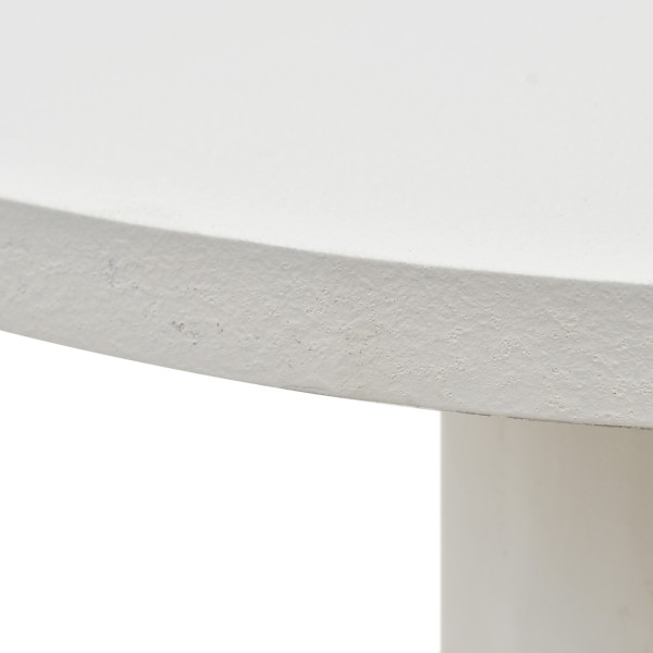 Weißer Design-Couchtisch aus Verbundmarmor - Arco