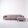 5-Sitzer-Ecksofa aus Stoff mit Recamiere rechts - Zoya