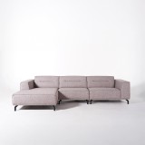 5-Sitzer-Ecksofa aus Stoff mit Recamiere links - Zoya
